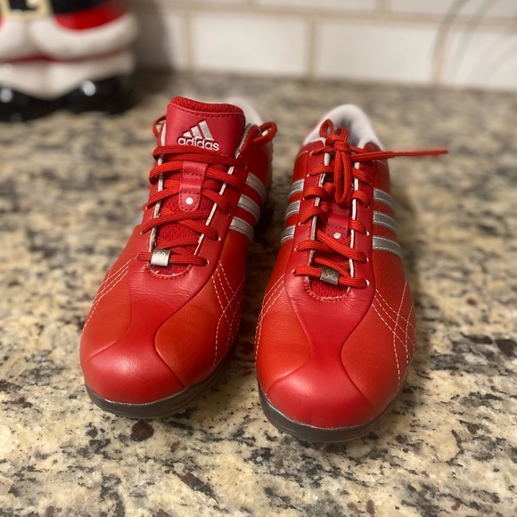 Womens jewelled ADIDAS golf cleats - Picture 3 of 7